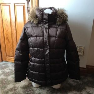Calvin Klein Brown Parka / Jacket / Winter Coat